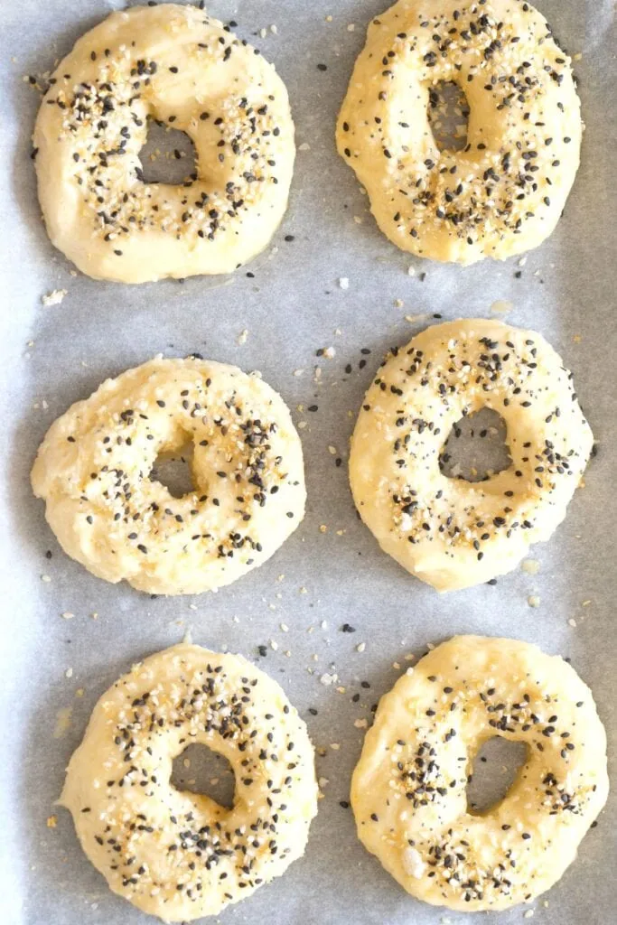 The Best Keto Bagels 6 baking the keto bagels