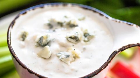 The Best Homemade Chunky Blue Cheese Dressing