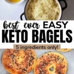 keto low carb bages pinterest image