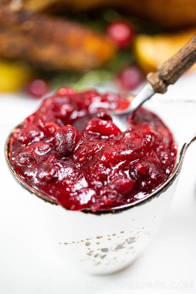 The Best Ever Keto Cranberry Sauce Low Carb Spark