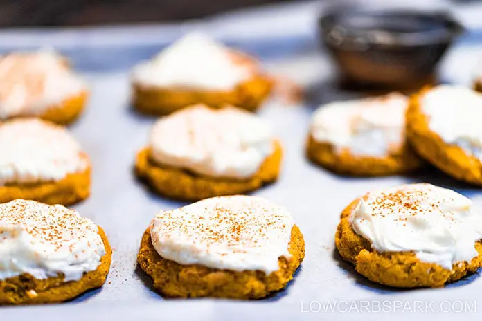 Soft Low Carb Keto Pumpkin Cookies 3 easy paleo pumpkin cookies