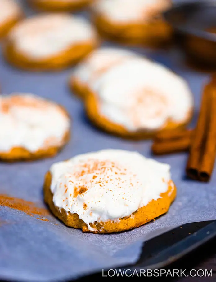 Soft Low Carb Keto Pumpkin Cookies 4 easy recipe for keto pumpkin cookies low carb and keto