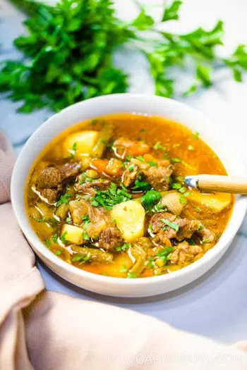 Keto Beef Stew {Instant Pot, Crock-Pot, On the Stove}