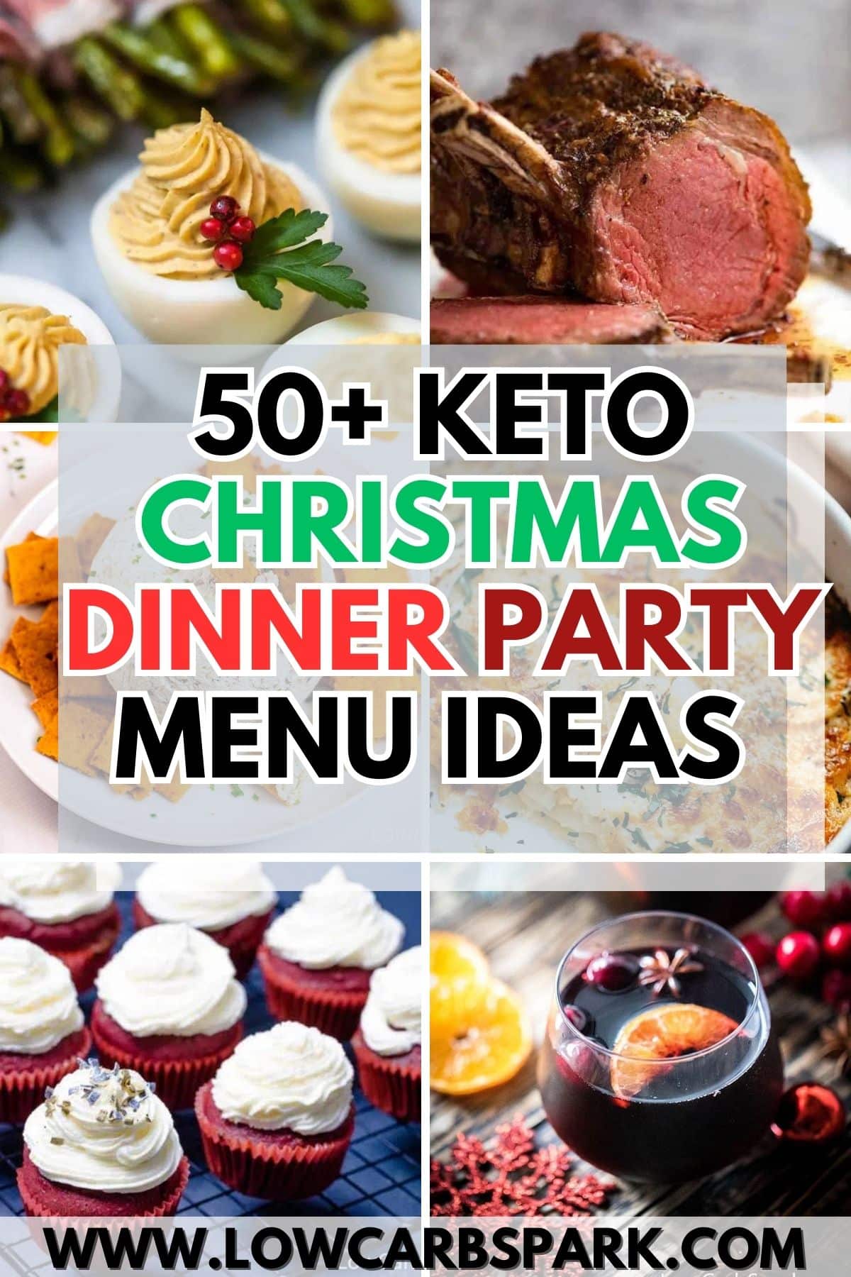 50+ Keto Christmas Dinner Party Menu Ideas 