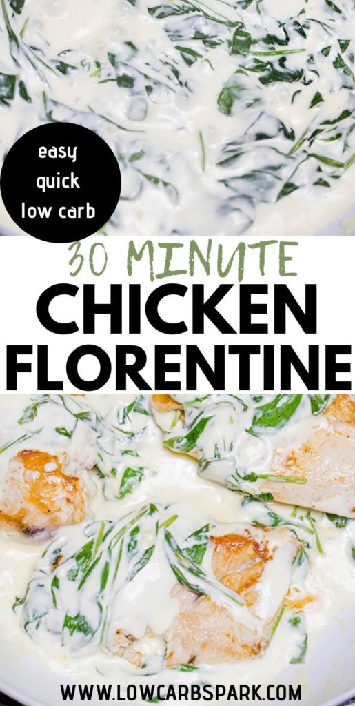 easy 30 minutes chicken florentine recipe
