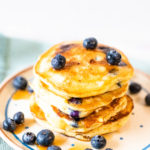 keto blueberry pancakes with almond flour