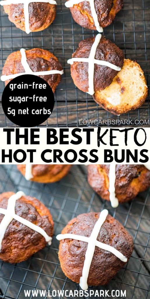 keto hot cross buns 1