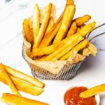 crispy keto low carb fries with coconut flour