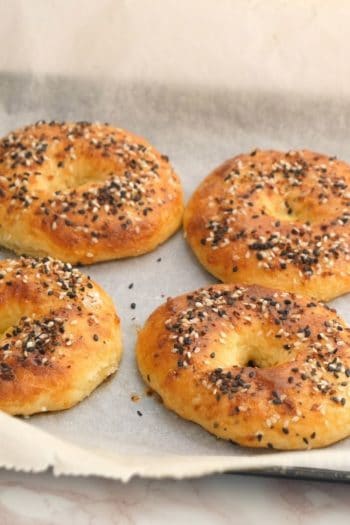 Keto Bagels with Almond Flour