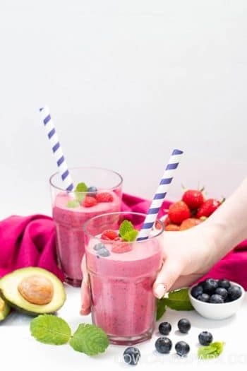 Our Favorite Triple Berry Smoothie