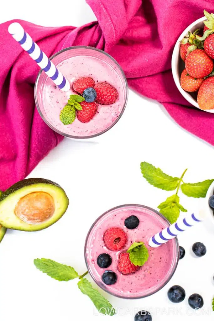 fresh and delicious smoothie