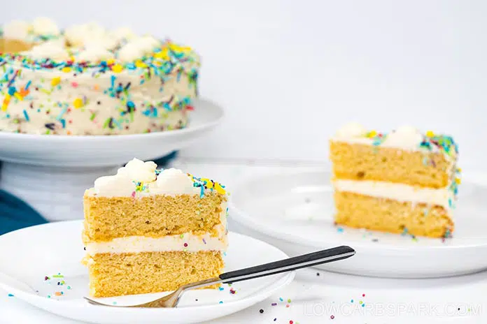 keto birthday cake low carb recipe
