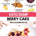 KETO DUMP BERRY CAKE recipe