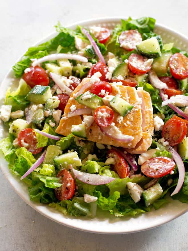 greek salmon salad 8 660x879 1