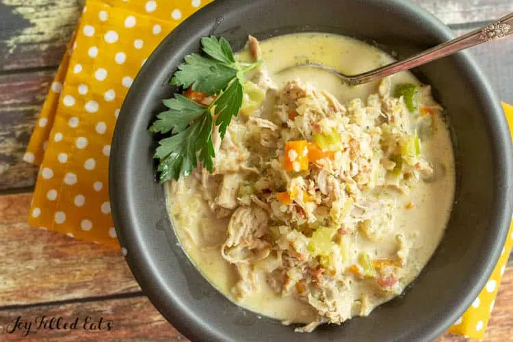 21 Delicious Keto Leftover Turkey Recipes 10 leftover turkey soup 1 9