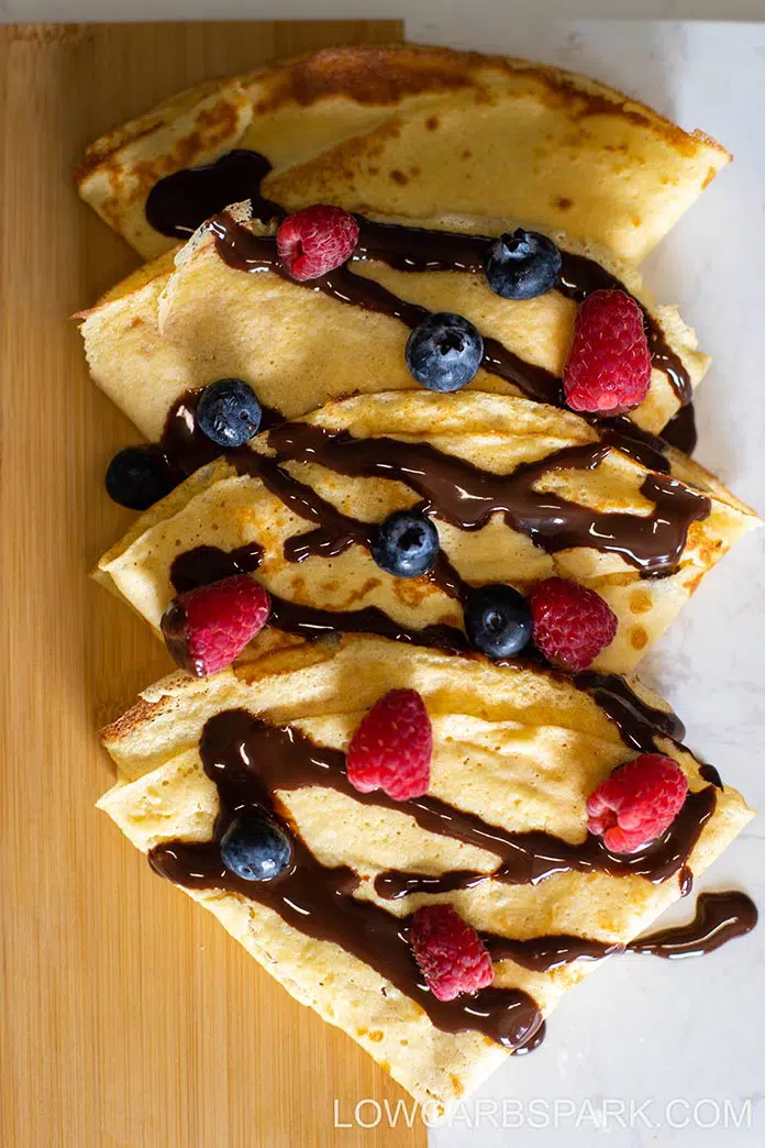 Almond Flour Keto Crepes 7 quick and easy keto crepes recipe