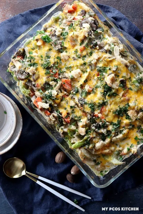 21 Delicious Keto Leftover Turkey Recipes 20 turkey casserole mpk