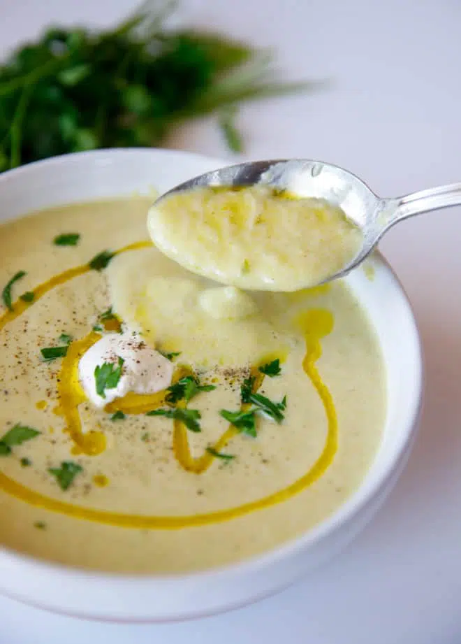35 Keto Soup Recipes - Best Low Carb Soups 26 zucchini soup 2 660x921 1
