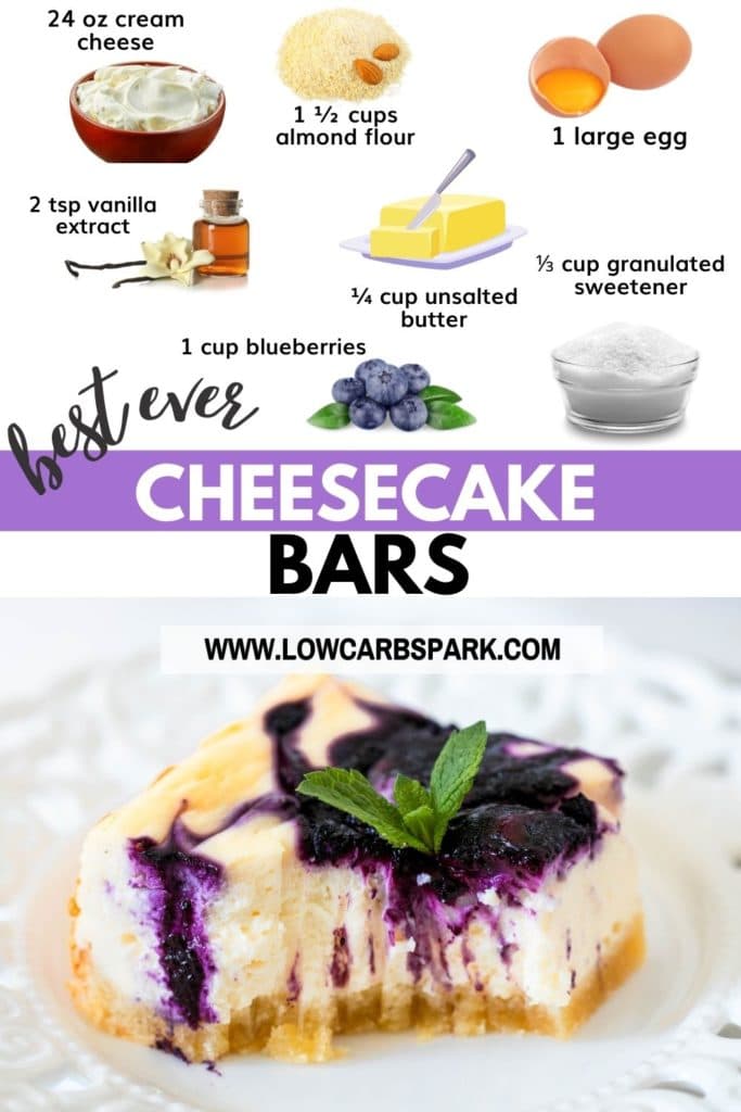 cheesecake bars recipes