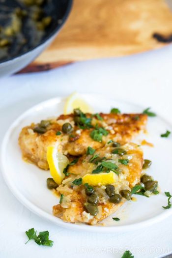 Easy Chicken Piccata - Low Carb Spark