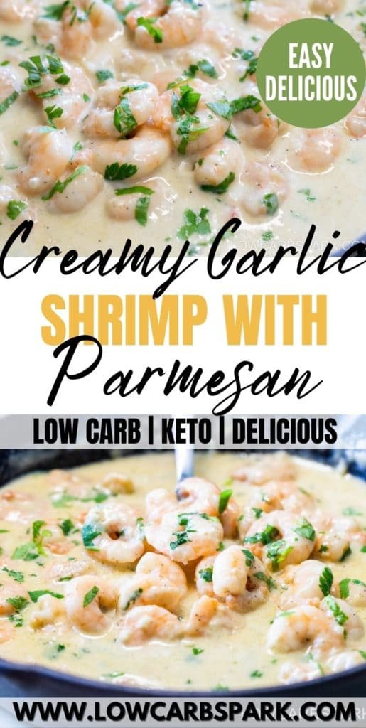 easy garlic shrimp recipe pinterest low carb