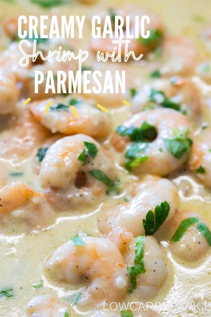 Quick & Easy Creamy Garlic Shrimp with Parmesan