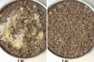 Homemade Keto Cheeseburger Casserole 8 how to make Keto Cheeseburger Casserole2