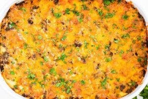 Homemade Keto Cheeseburger Casserole 13 how to make Keto Cheeseburger Casserole7