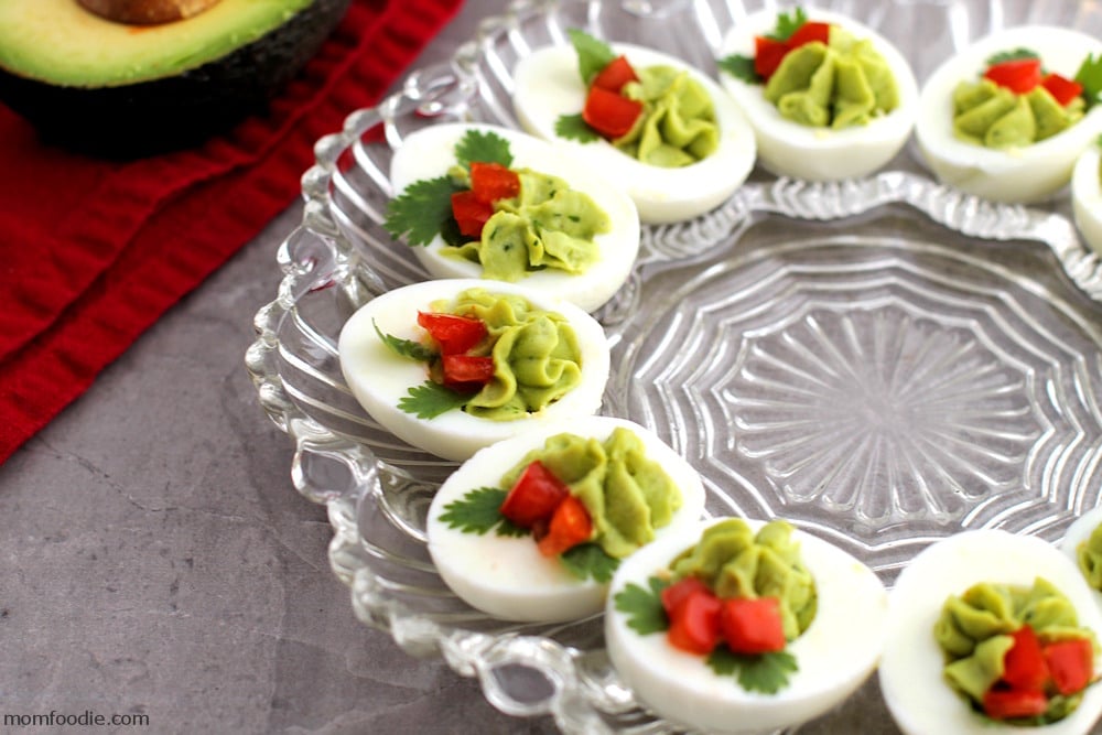 Christmas Deviled Eggs recipe holiday appetizers