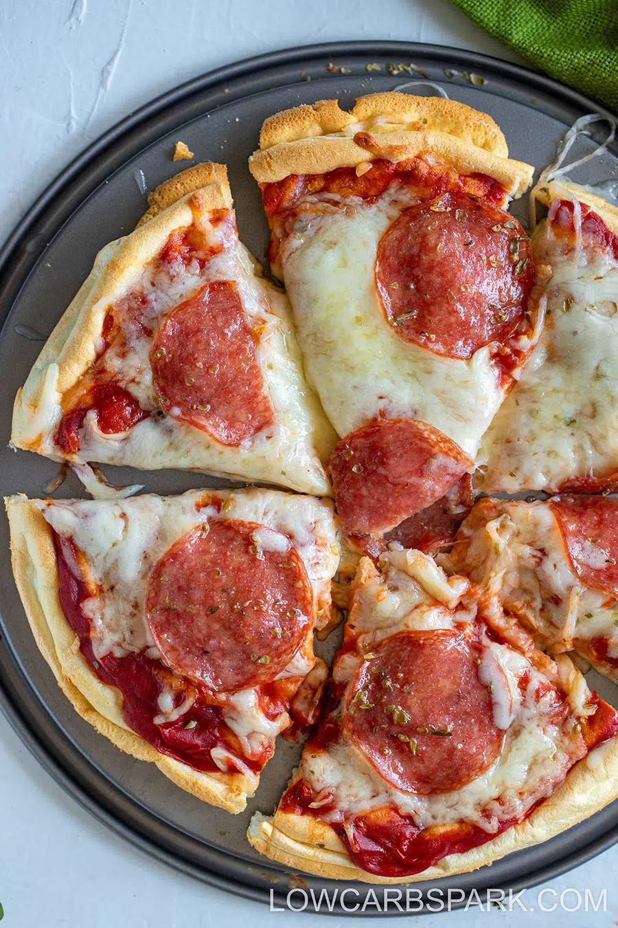 High Protein Low Carb Pizza Crust 6 cheesey keto pizza with low carb crust