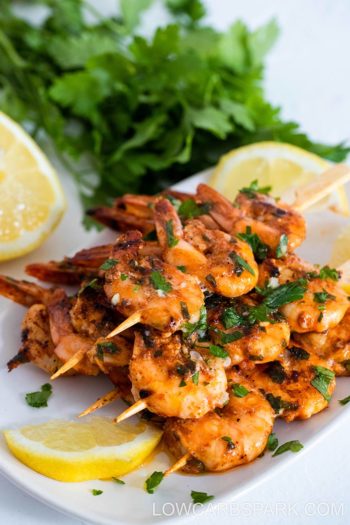 20 Minute Grilled Shrimp Skewers