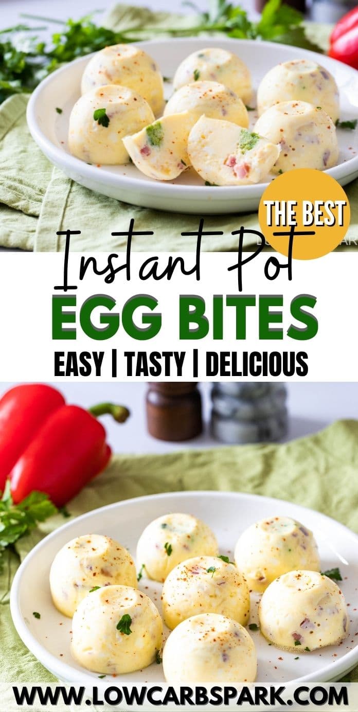 Best Instant Pot Egg Bites - {Keto & Low Carb}