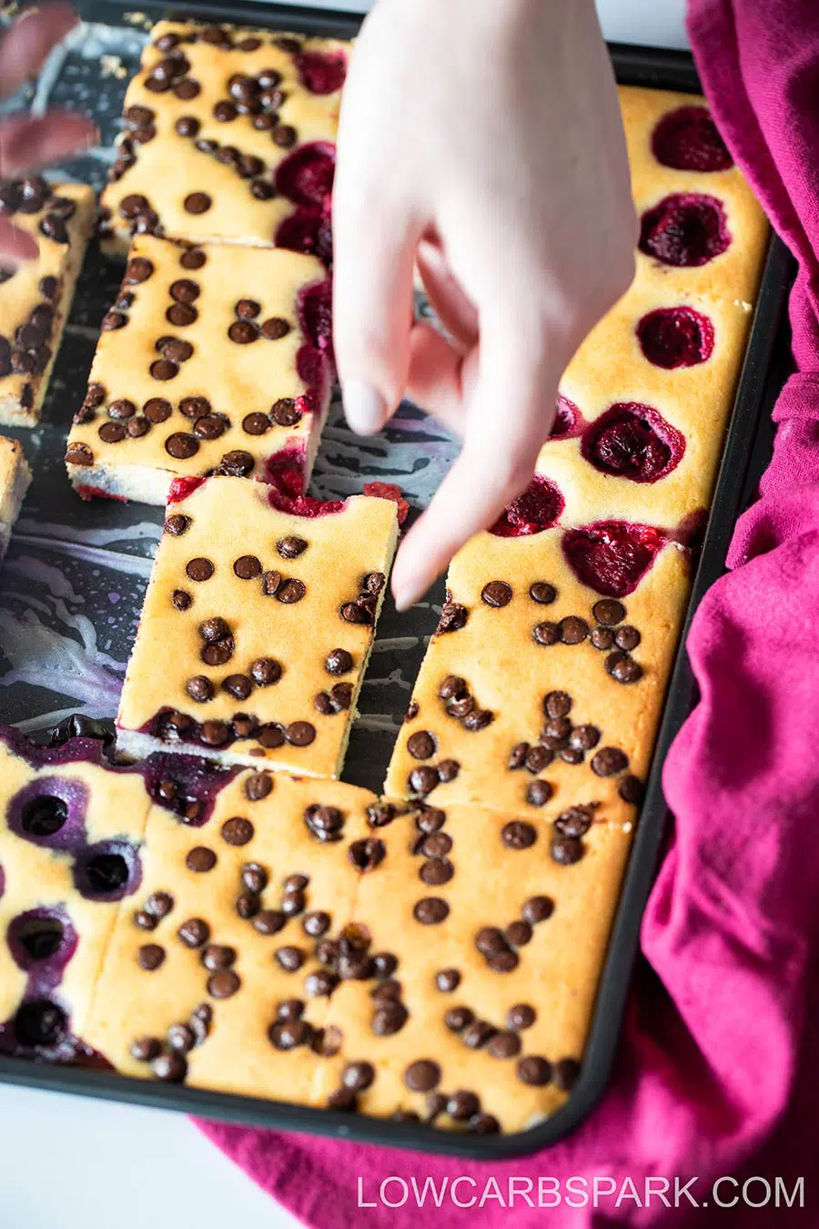 Keto Sheet Pan Pancakes 12 keto baked pancakes