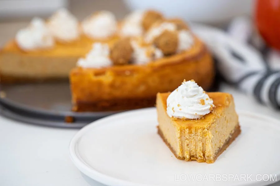 Keto Pumpkin Cheesecake 14 keto friendly cheesecake with pumpkin