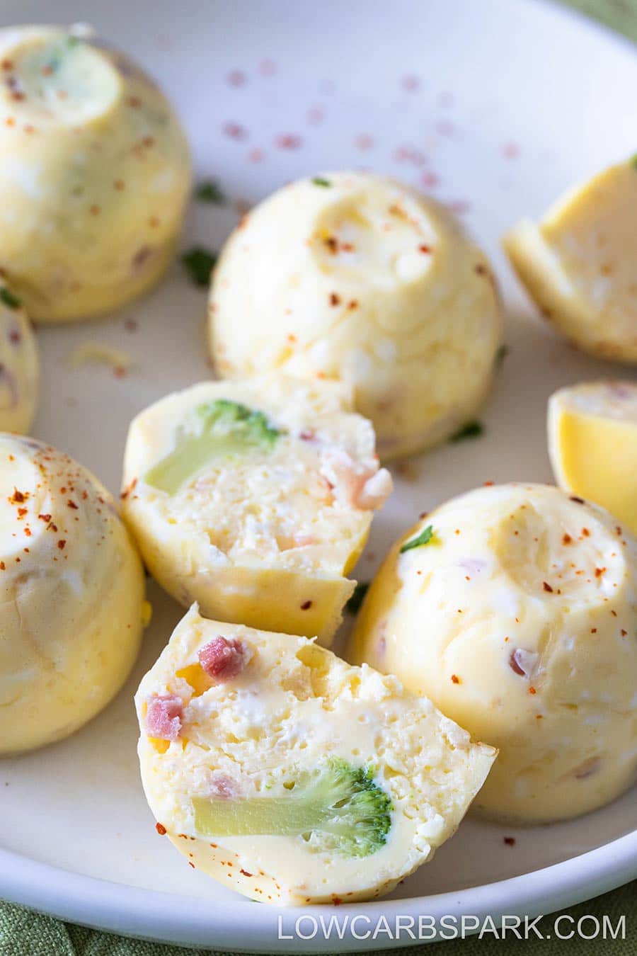 Discover how easy it is to make this delectable Instant Pot Egg Bites recipe. These copycat sous vide egg bites are soft, velvety smooth, delicious, and easy to eat on the go for breakfast.And the best thing is that they are naturally low carb and keto-friendly.