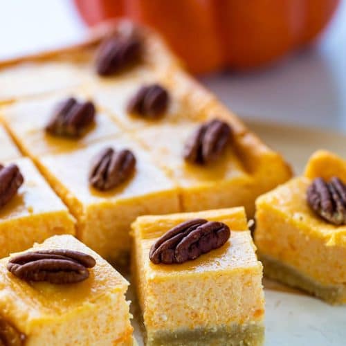 keto pumpkin cheesecake bars recipe