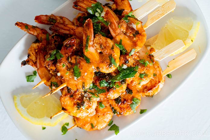 keto shrimps recipe low carb grilled shrimp