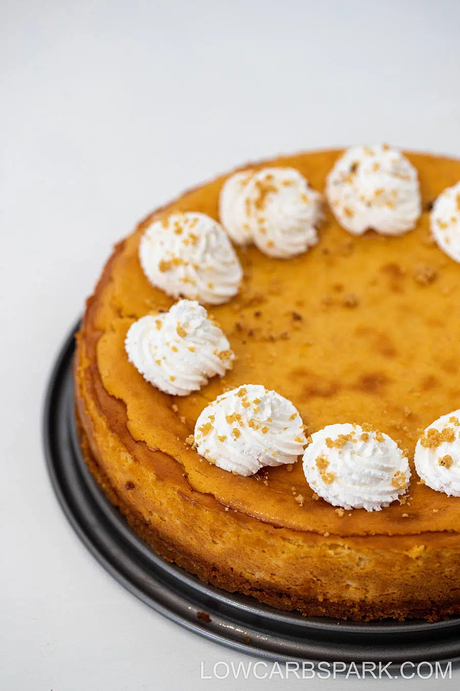 low carb keto pumpkin cheesecake recipe