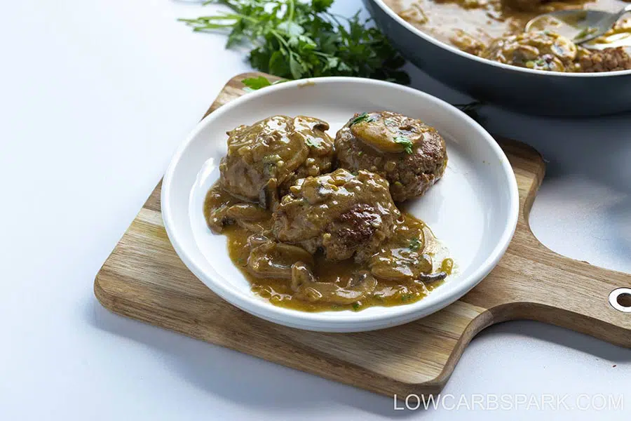 Salisbury Steak with Mushroom Gravy 3 salisbury steak recipe