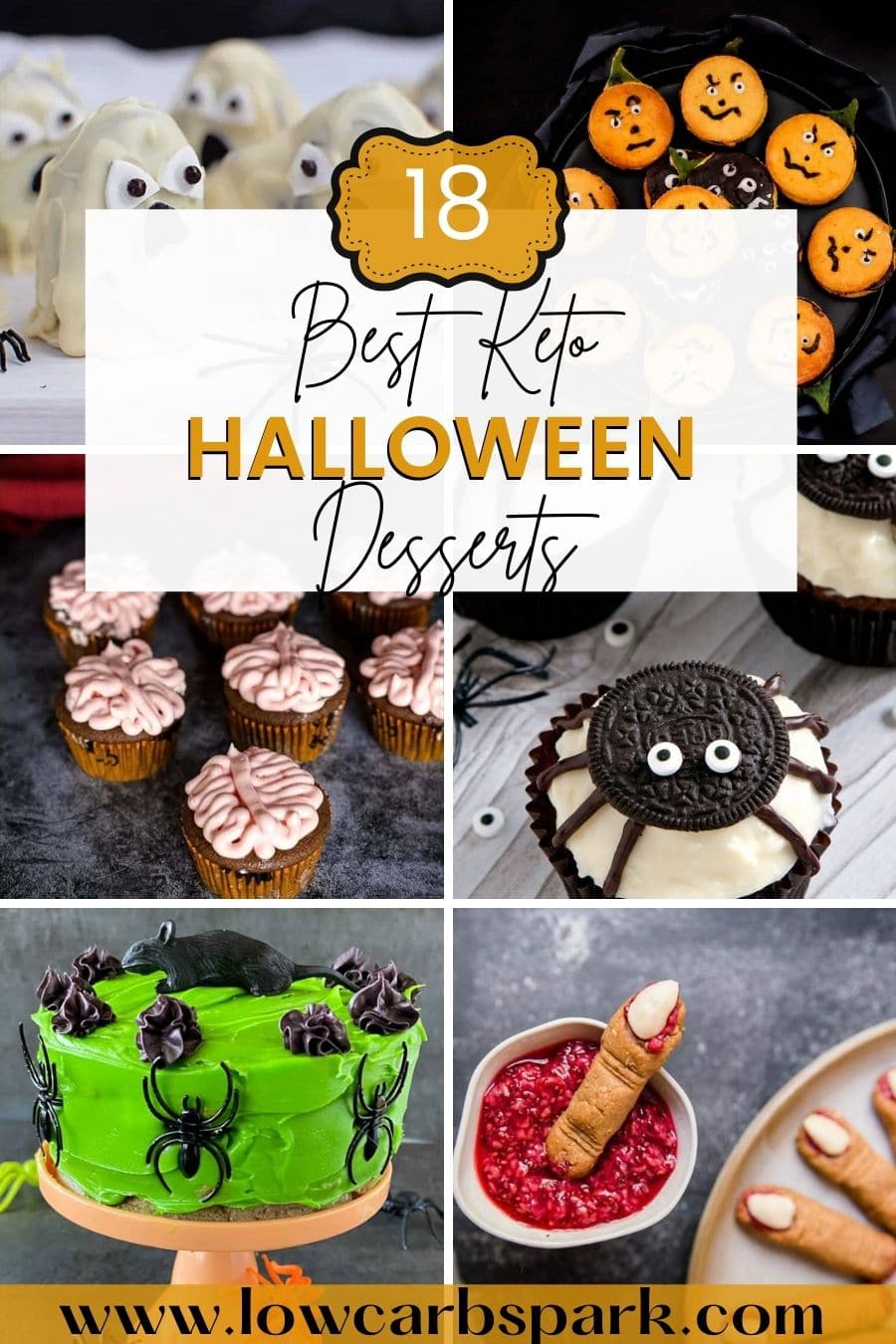 Do you want to make some fun and spooky keto Halloween desserts to celebrate this year? These 18 keto Halloween desserts are the best if you're looking for spectacular and spooky sugar free treats.