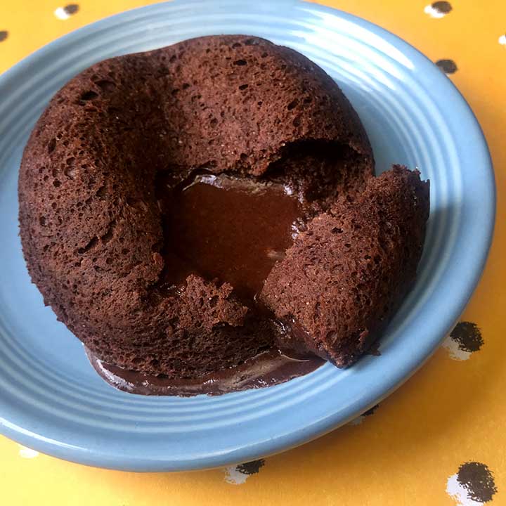 Chocolate Lava Mug Cake Side Square 2