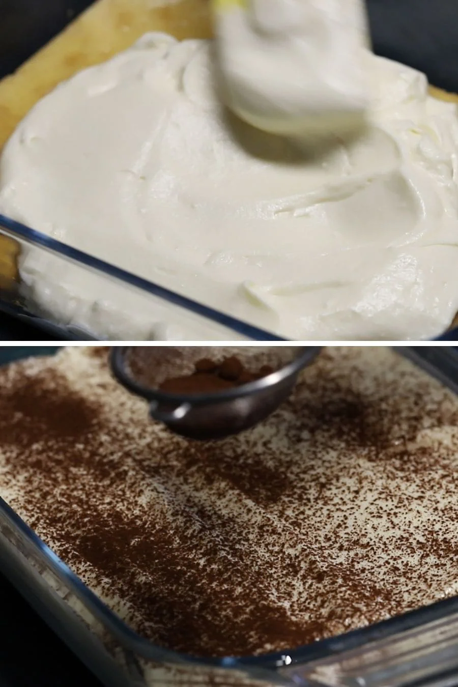 Easy Keto Tiramisu 8 assemble the keto tiramisu cake
