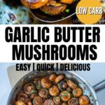 garlic butter mushrooms recipe lowcarbspark