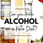 is alcohol keto or low carb