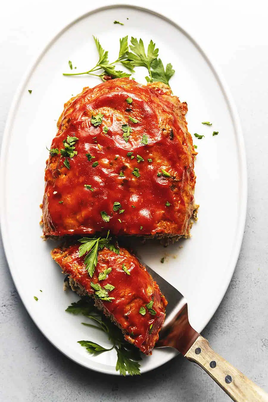 keto turkey meatloaf feature image