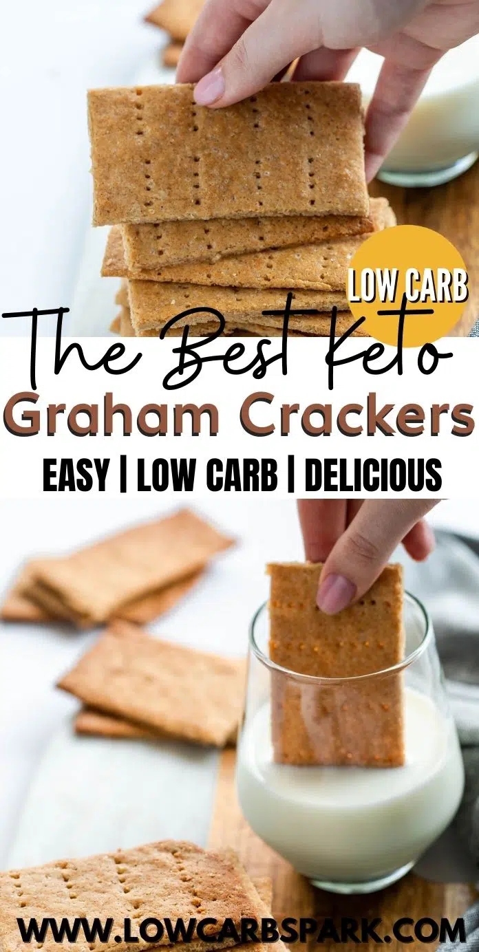 My Homemade Keto Graham Crackers Recipe