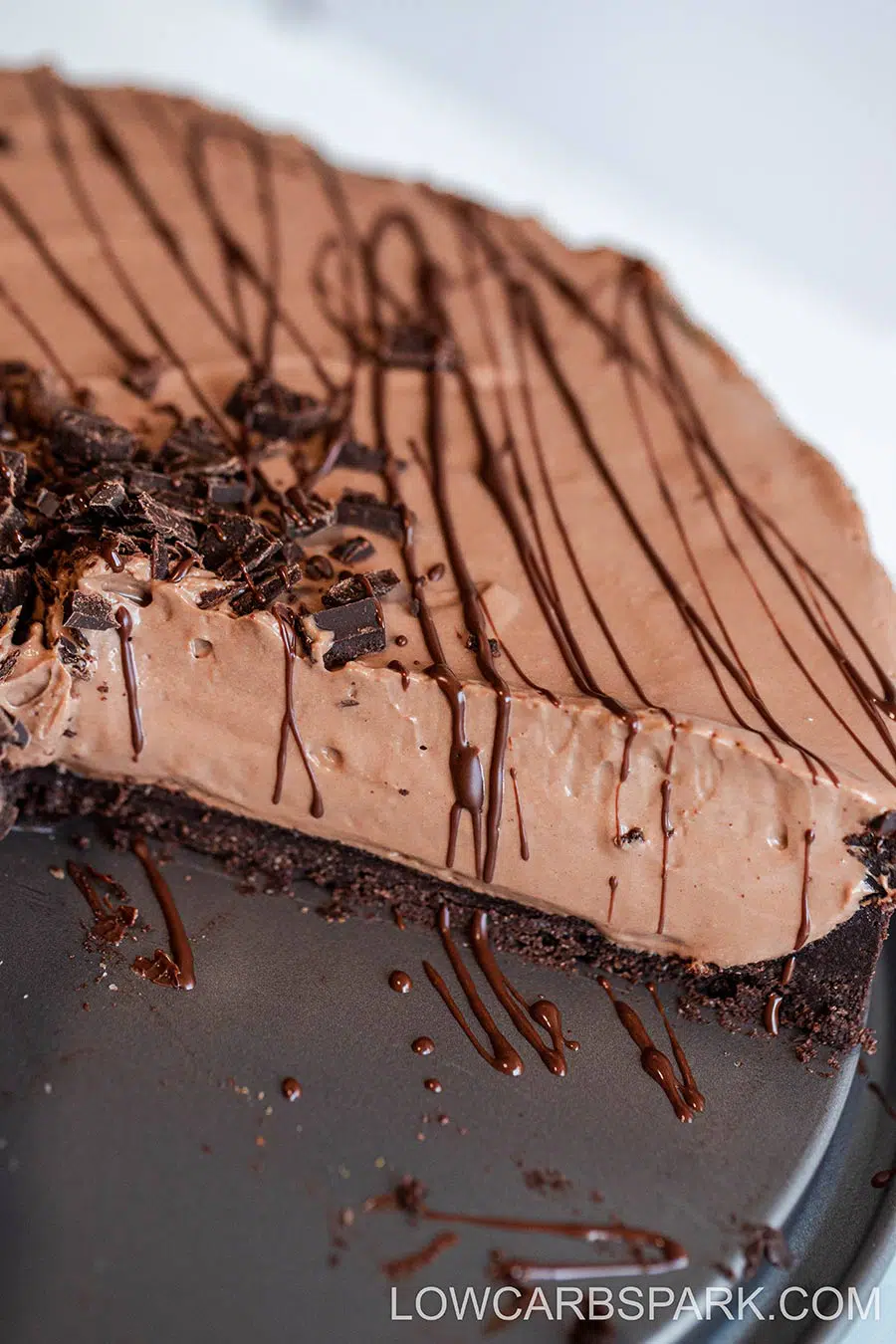 No-Bake Keto Chocolate Cheesecake 8 15 minute keto chocolate dessert quick and easy