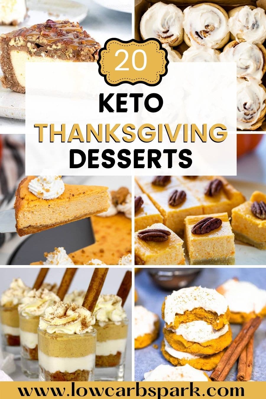 20+ Keto Thanksgiving Desserts Recipes - Festive Low Carb Desserts
