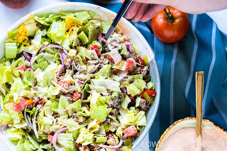 best big mac salad recipe