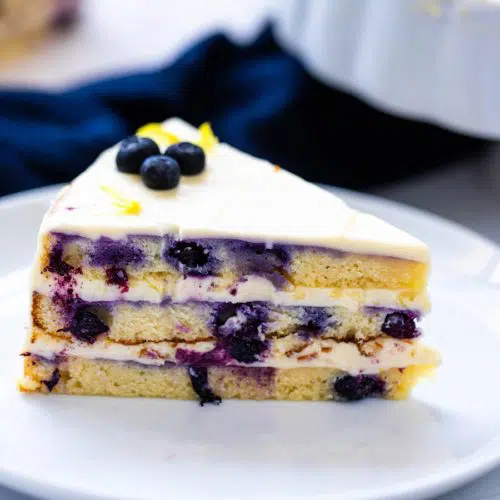 best keto lemon blueberry cake recipe